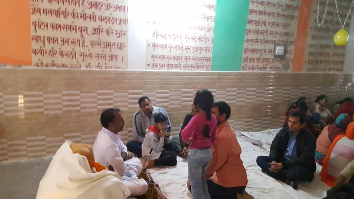 परिवार सहित आशीर्वाद – Families seeking blessings, शिव परमार्थ धाम